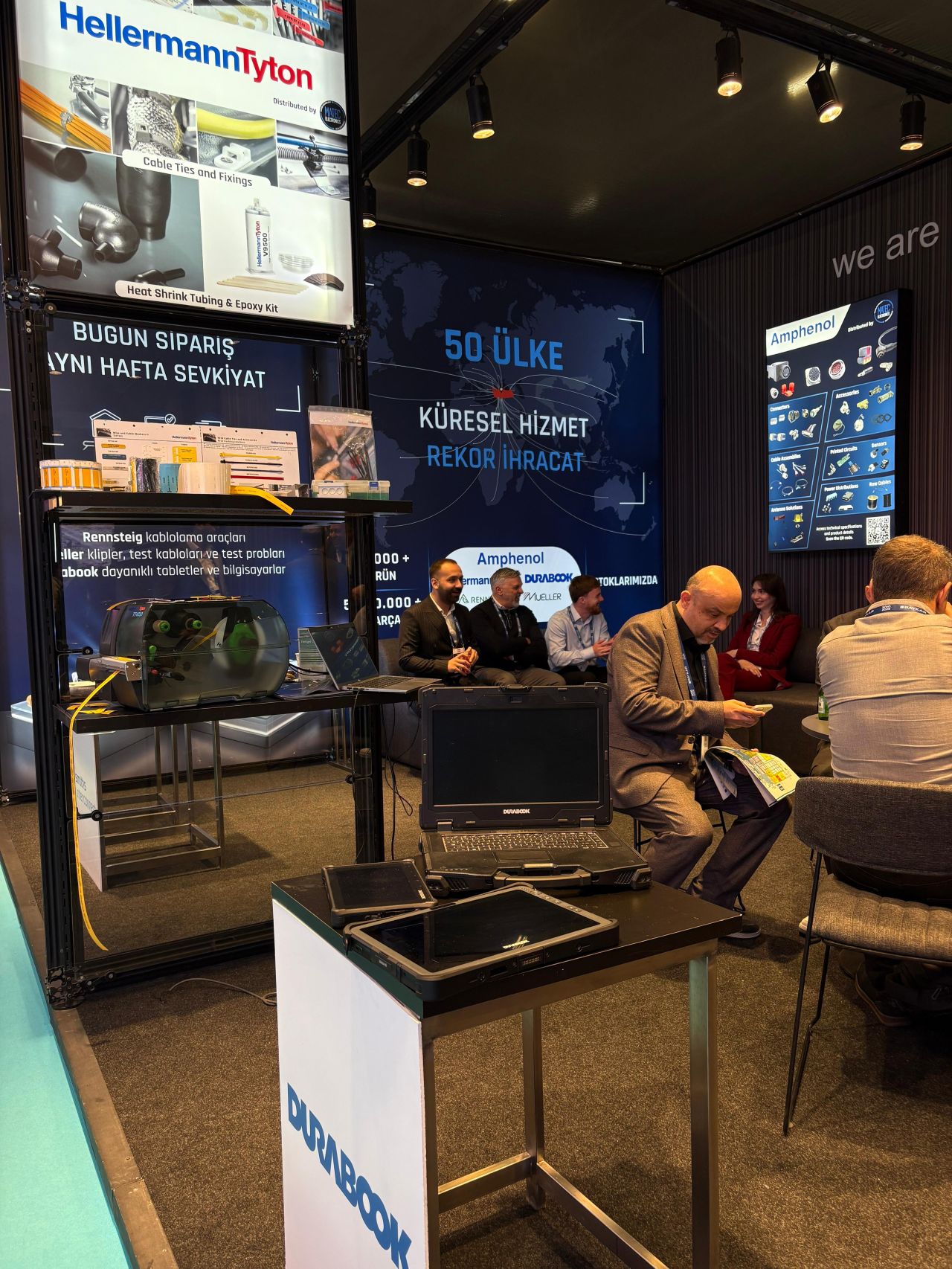Booth Visitors