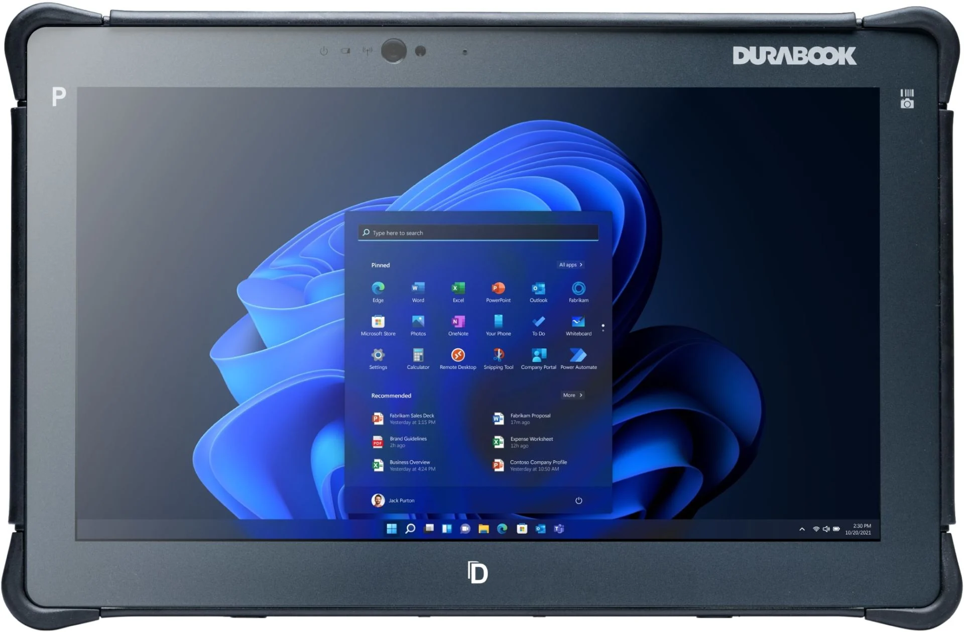 [R1A1A1BHAXX] Durabook R11 Tablet